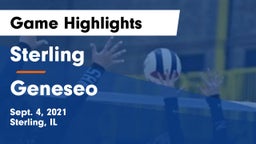 Sterling  vs Geneseo  Game Highlights - Sept. 4, 2021