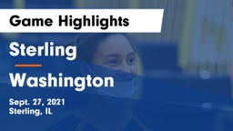 Sterling  vs Washington Game Highlights - Sept. 27, 2021