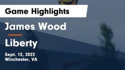 James Wood  vs Liberty   Game Highlights - Sept. 12, 2022