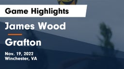 James Wood  vs Grafton  Game Highlights - Nov. 19, 2022