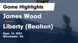 James Wood  vs Liberty  (Bealton) Game Highlights - Sept. 14, 2023