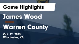 James Wood  vs Warren County  Game Highlights - Oct. 19, 2023