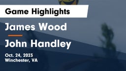James Wood  vs John Handley  Game Highlights - Oct. 24, 2023