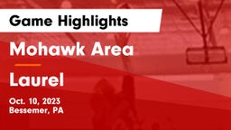 Mohawk Area  vs Laurel  Game Highlights - Oct. 10, 2023