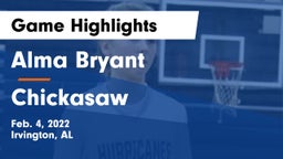Alma Bryant  vs Chickasaw  Game Highlights - Feb. 4, 2022