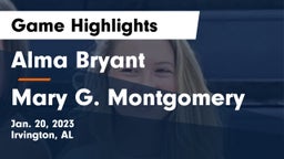 Alma Bryant  vs Mary G. Montgomery  Game Highlights - Jan. 20, 2023