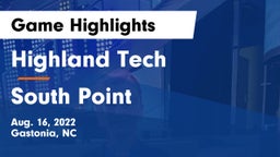 Highland Tech  vs South Point  Game Highlights - Aug. 16, 2022