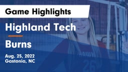 Highland Tech  vs Burns  Game Highlights - Aug. 25, 2022