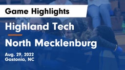Highland Tech  vs North Mecklenburg  Game Highlights - Aug. 29, 2022