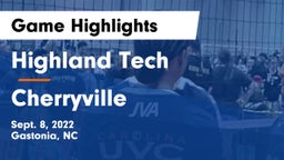 Highland Tech  vs Cherryville  Game Highlights - Sept. 8, 2022
