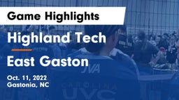 Highland Tech  vs East Gaston  Game Highlights - Oct. 11, 2022