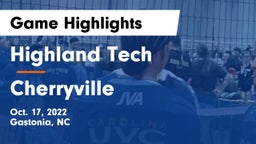 Highland Tech  vs Cherryville  Game Highlights - Oct. 17, 2022