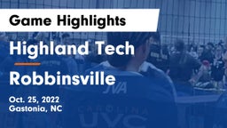Highland Tech  vs Robbinsville  Game Highlights - Oct. 25, 2022
