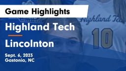 Highland Tech  vs Lincolnton  Game Highlights - Sept. 6, 2023