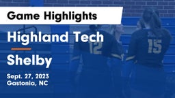 Highland Tech  vs Shelby  Game Highlights - Sept. 27, 2023