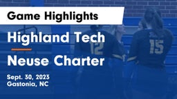 Highland Tech  vs Neuse Charter Game Highlights - Sept. 30, 2023