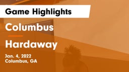 Columbus  vs Hardaway  Game Highlights - Jan. 4, 2022