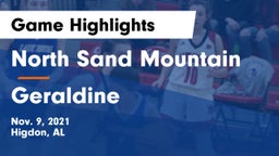 North Sand Mountain  vs Geraldine  Game Highlights - Nov. 9, 2021