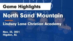 North Sand Mountain  vs  Lindsay Lane Christian Academy Game Highlights - Nov. 23, 2021