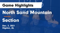 North Sand Mountain  vs Section  Game Highlights - Dec. 3, 2021