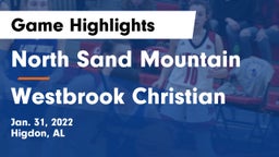 North Sand Mountain  vs Westbrook Christian  Game Highlights - Jan. 31, 2022