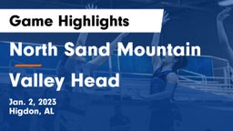 North Sand Mountain  vs Valley Head  Game Highlights - Jan. 2, 2023