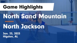 North Sand Mountain  vs North Jackson  Game Highlights - Jan. 23, 2023