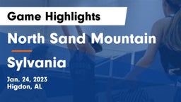 North Sand Mountain  vs Sylvania Game Highlights - Jan. 24, 2023