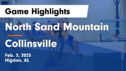North Sand Mountain  vs Collinsville  Game Highlights - Feb. 3, 2023