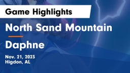 North Sand Mountain  vs Daphne  Game Highlights - Nov. 21, 2023