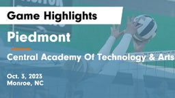 Piedmont  vs Central Academy Of Technology & Arts Game Highlights - Oct. 3, 2023