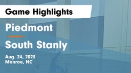 Piedmont  vs South Stanly  Game Highlights - Aug. 24, 2023