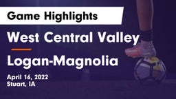 West Central Valley  vs Logan-Magnolia  Game Highlights - April 16, 2022