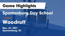 Spartanburg Day School vs Woodruff  Game Highlights - Nov. 22, 2021