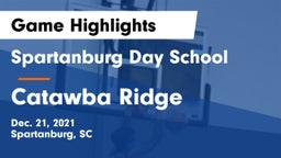 Spartanburg Day School vs Catawba Ridge   Game Highlights - Dec. 21, 2021