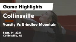 Collinsville  vs Varsity Vs Brindlee Mountain Game Highlights - Sept. 14, 2021