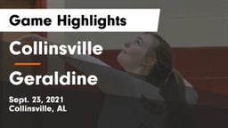 Collinsville  vs Geraldine  Game Highlights - Sept. 23, 2021