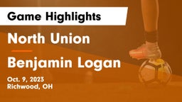 North Union  vs Benjamin Logan  Game Highlights - Oct. 9, 2023