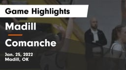 Madill  vs Comanche  Game Highlights - Jan. 25, 2022