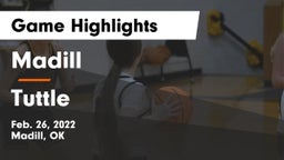 Madill  vs Tuttle  Game Highlights - Feb. 26, 2022