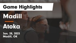 Madill  vs Atoka  Game Highlights - Jan. 28, 2023