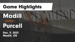 Madill  vs Purcell  Game Highlights - Dec. 9, 2023