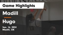 Madill  vs Hugo  Game Highlights - Jan. 16, 2024