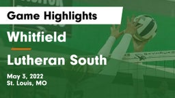 Whitfield  vs Lutheran South   Game Highlights - May 3, 2022