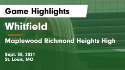 Whitfield  vs Maplewood Richmond Heights High Game Highlights - Sept. 30, 2021