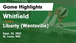 Whitfield  vs Liberty (Wentzville)  Game Highlights - Sept. 24, 2022