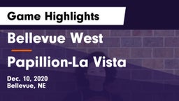 Bellevue West  vs Papillion-La Vista  Game Highlights - Dec. 10, 2020
