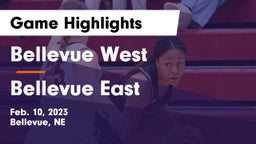 Bellevue West  vs Bellevue East  Game Highlights - Feb. 10, 2023