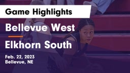 Bellevue West  vs Elkhorn South  Game Highlights - Feb. 22, 2023