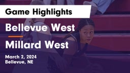 Bellevue West  vs Millard West  Game Highlights - March 2, 2024